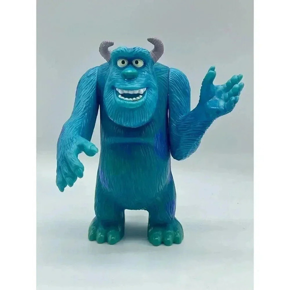McDonalds‎ Disney Pixar 2001 Sully #1 Monsters Inc Happy Meal Toy 5" Figure - Picture 1 of 5